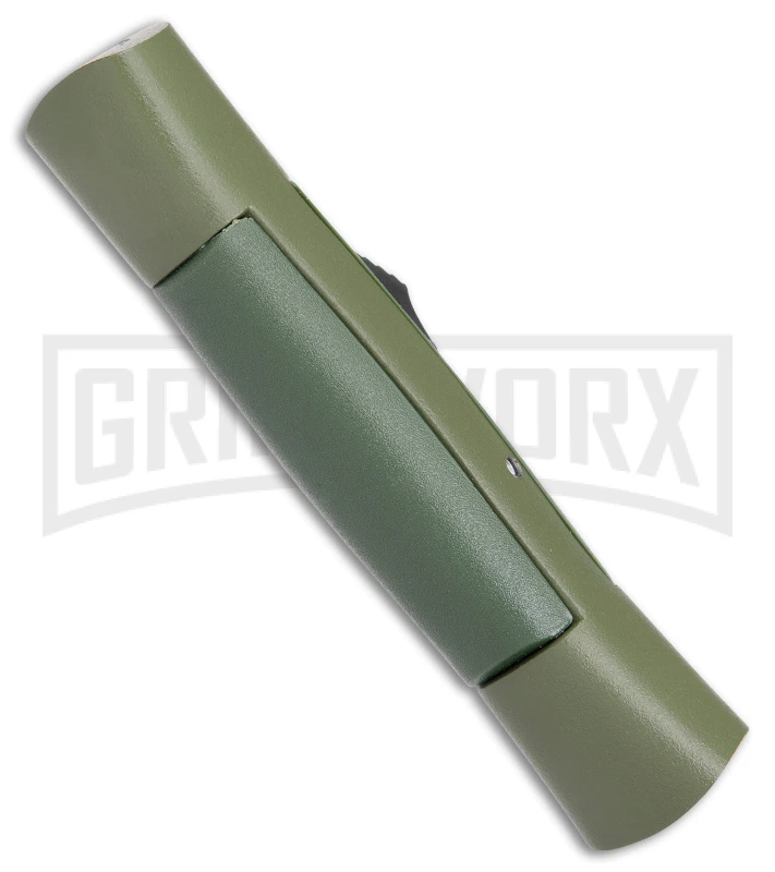 AKC 007 Concord NATO Military OD Green OTF Automatic Knife - Satin Flat - Image 3