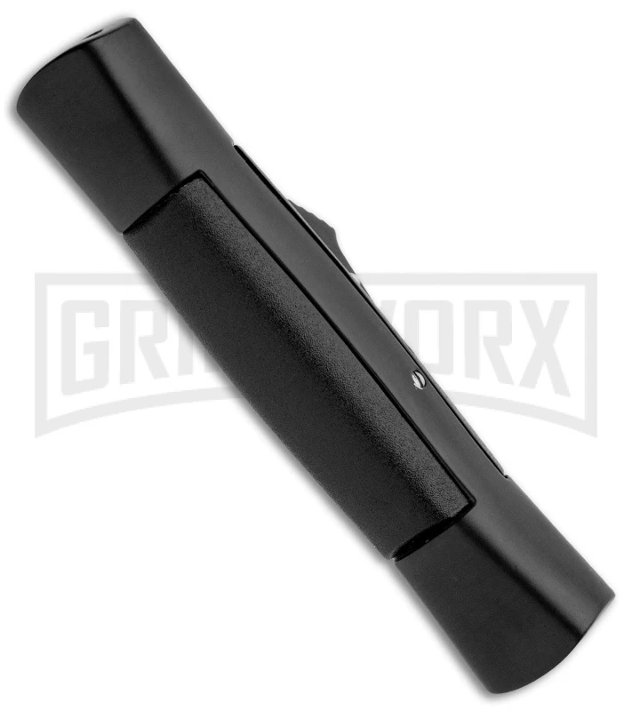 AKC 007 Concord Black OTF Automatic Knife - Dagger Black - Image 3