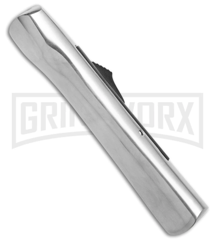AKC Concord Polish/Black OTF Automatic Knife - Black Plain - Image 3