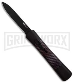 AKC Concord Sim Carbon Fiber OTF Automatic Knife - Flat Black