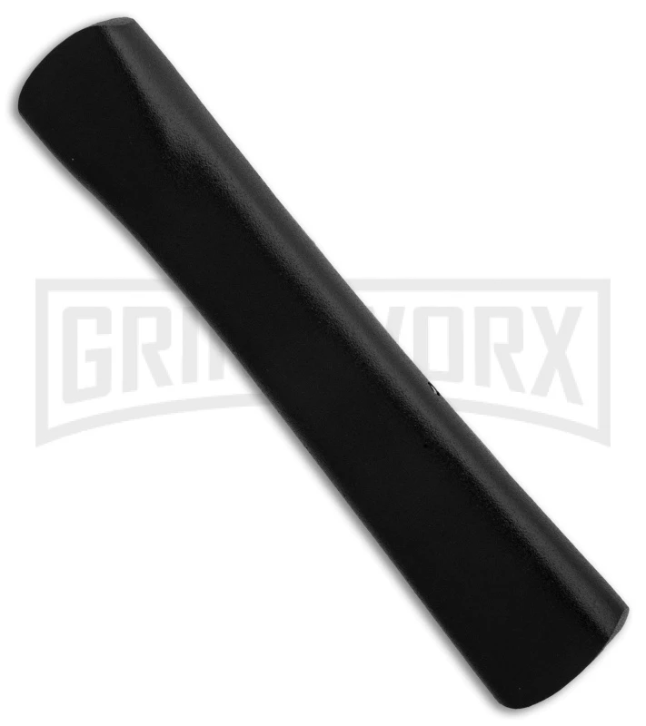 AKC Concord Black/Red OTF Automatic Knife - Tanto Black Plain - Image 2