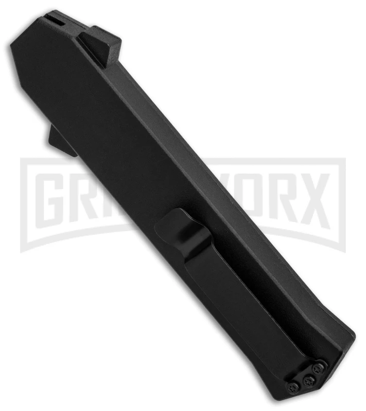 AKC F-16 Copper D/A OTF Automatic Knife - Bayo Satin Plain - Image 2