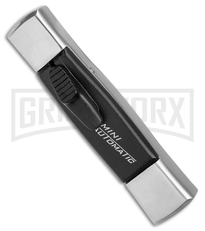 AKC Minion Concord Polish/Black OTF Automatic Knife- Black Dagger - Image 2