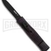 AKC Minion Concord Sim Carbon Fiber OTF Automatic Knife - Black Flat