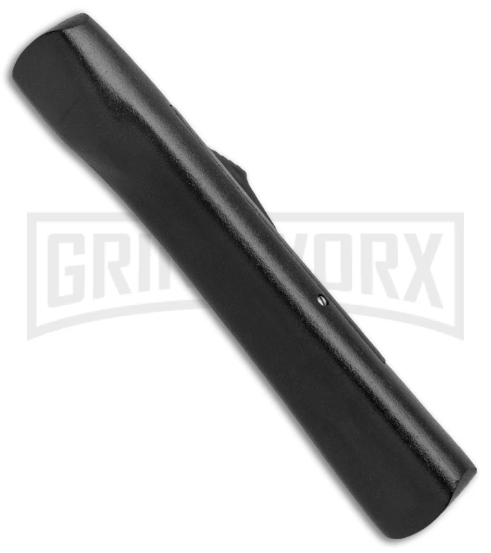 AKC Concord Black OTF Automatic Knife - Dagger Gold Plain - Image 3