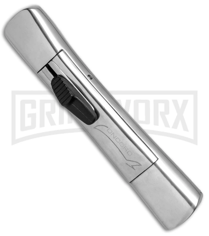 AKC Concord Polished OTF Automatic Knife - Satin Plain - Image 2