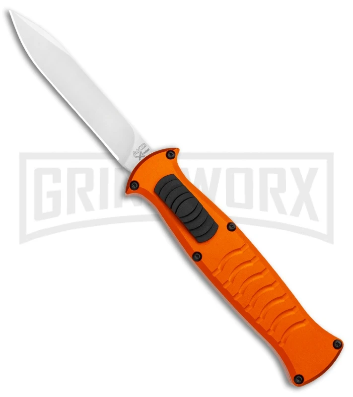 AKC X-treme EVO Orange OTF Automatic Knife - Satin Plain