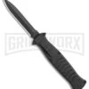AKC X-treme EVO Black OTF Automatic Knife - Black Plain Dagger