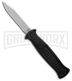 AKC X-treme EVO Black OTF Automatic Knife W/Clip - Satin Plain