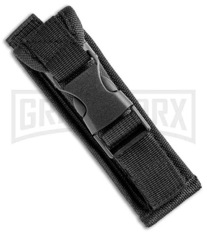 Atomic Slim Dagger Silver OTF Automatic Knife - Two Tone Plain - Image 4