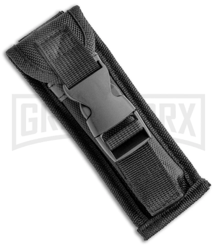 Atomic Defender Large OTF Automatic Knife Black - Serr Two Tone Dagger - Image 4