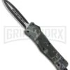 Atomic Defender Medium OTF Automatic Knife Digi Camo - Dagger Two Tone