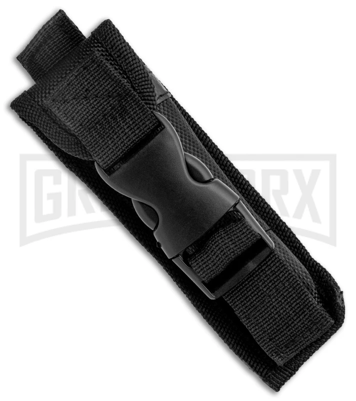 Atomic Defender Medium OTF Automatic Knife OD Green - Plain Two Tone Tanto - Image 4