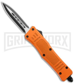 Atomic Defender Mini OTF Automatic Knife Orange - Two Tone Dagger
