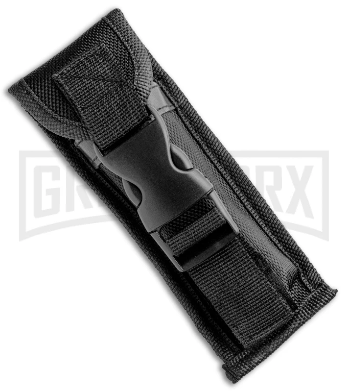 Atomic Defender Large OTF Knife Stars & Stripes Flag - Two Tone Drop Point - Image 4