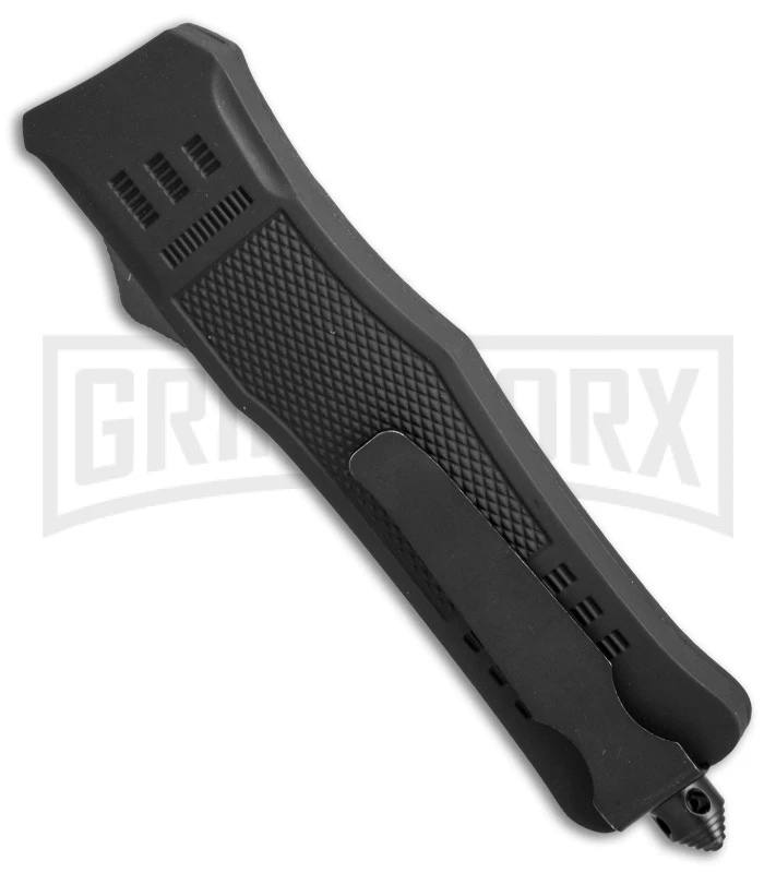 Atomic Defender Large OTF Automatic Knife Black - Two Tone Drop Point - Image 3