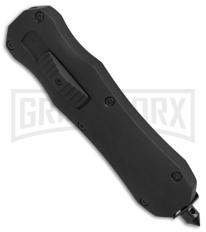 Atomic FL D/A OTF Automatic Knife - Dagger Black Plain - Image 3