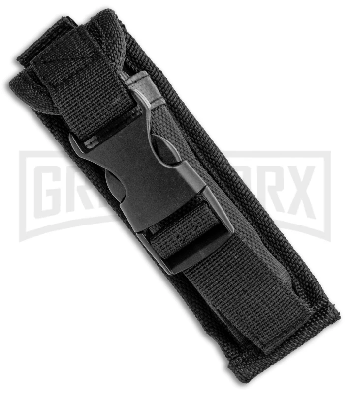 Atomic Defender Medium OTF Automatic Knife Stars & Stripes Flag Two Tone Dagger - Image 4