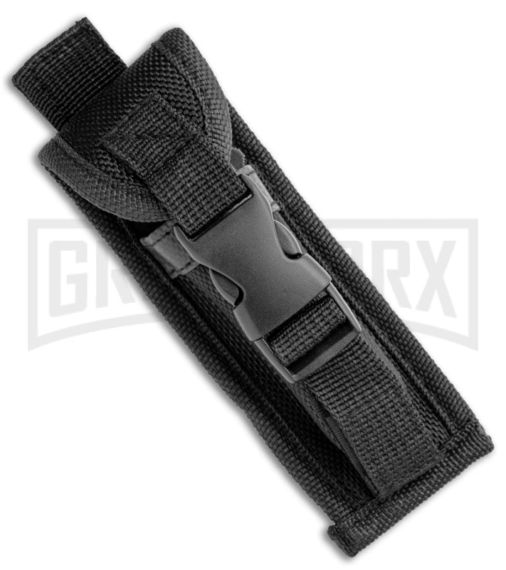 Atomic Defender Mini OTF Automatic Knife Gray - Two Tone Drop Point - Image 4