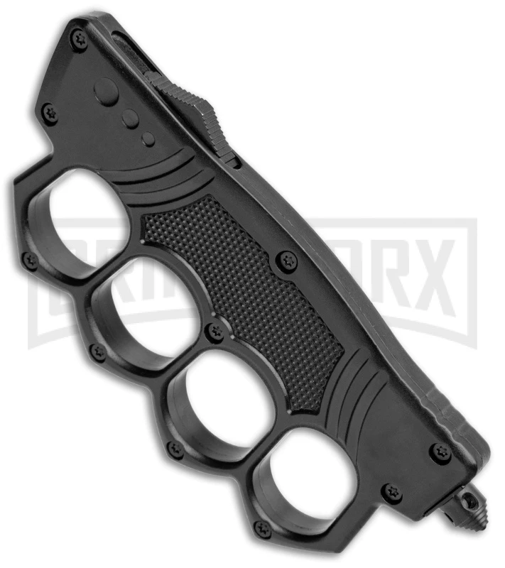 OTF Automatic Knuckle Knife - Tanto Two-Tone - Image 2