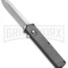 Elemental Reactor Sim. Carbon Fiber OTF Automatic Knife - Satin Plain