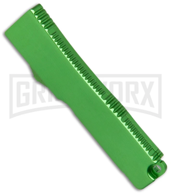 Firecracker Mini Venom Green D/A OTF Automatic Knife - Black Plain SB9337 - Image 3