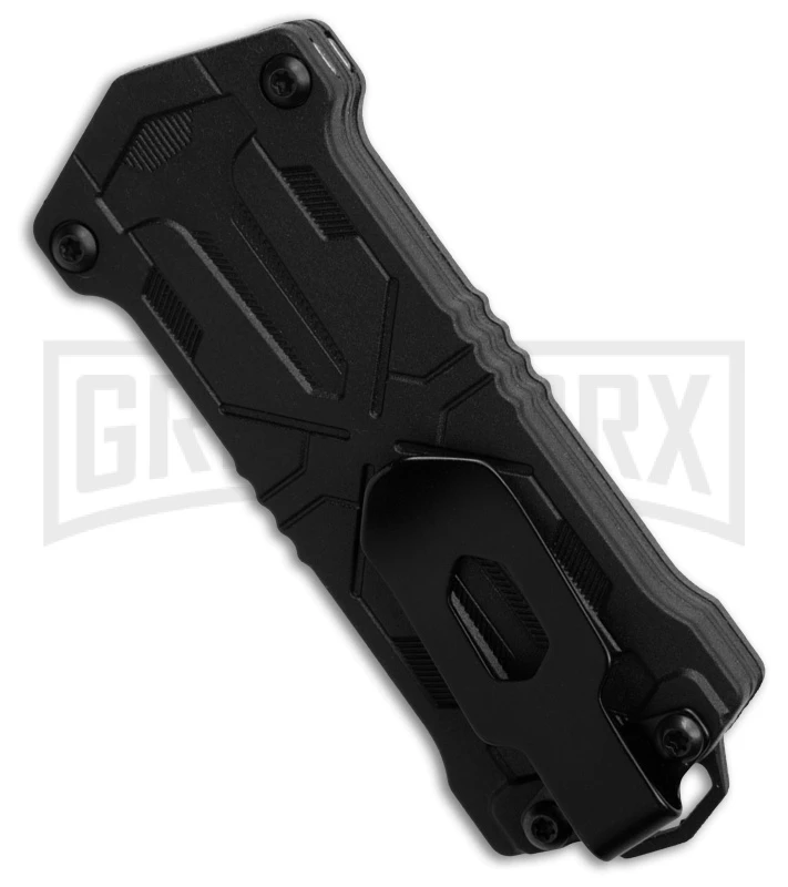 Kershaw Kapsule Manual Slide OTF Knife - Black Plain - Image 3