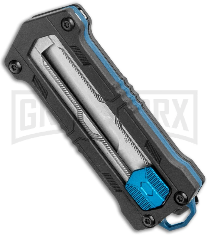 Kershaw Kapsule Manual Slide OTF Knife - Satin Plain - Image 2