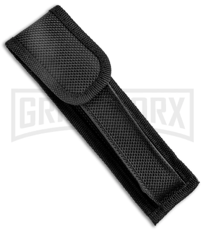 Mago 11" Diamondback Italian Bayonet OTF Automatic Knife - Black Bolsters - Image 4