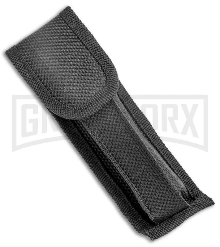 Mago 9" Cottonmouth Italian Stiletto OTF Automatic Knife - Satin Plain - Image 4