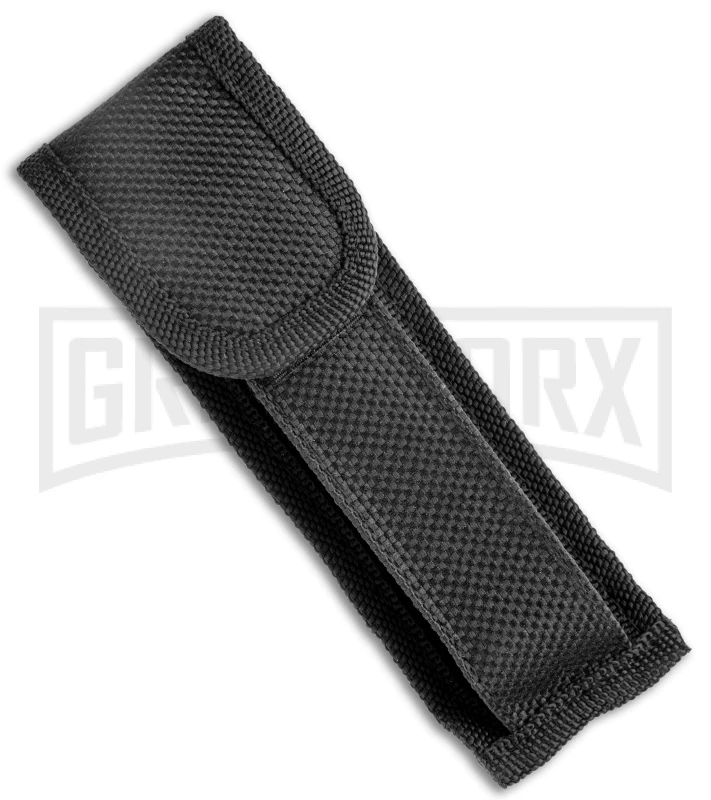 Mago 9" Red Bayonet Italian Stiletto OTF Automatic Knife - Satin Plain - Image 4