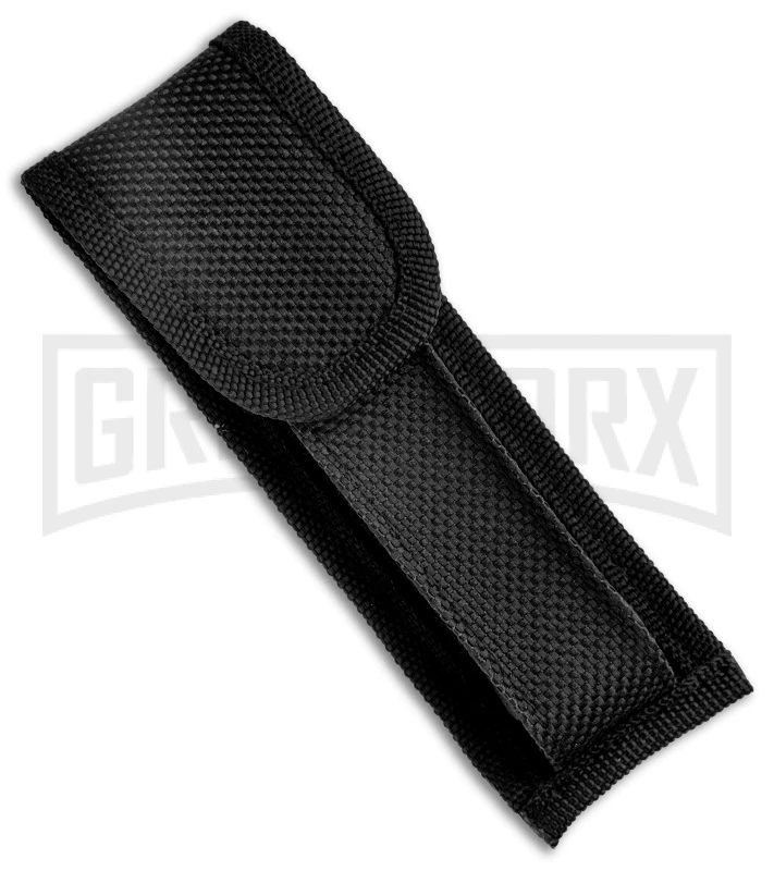 Mago 9" Sim Ivory Italian Stiletto OTF Automatic Knife - Satin Plain Dagg - Image 4