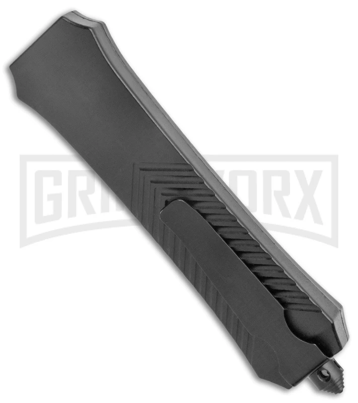 Rumble Black D/A OTF Auto Stacked V Pattern - Dagger - 2-Tone - Plain - Image 3