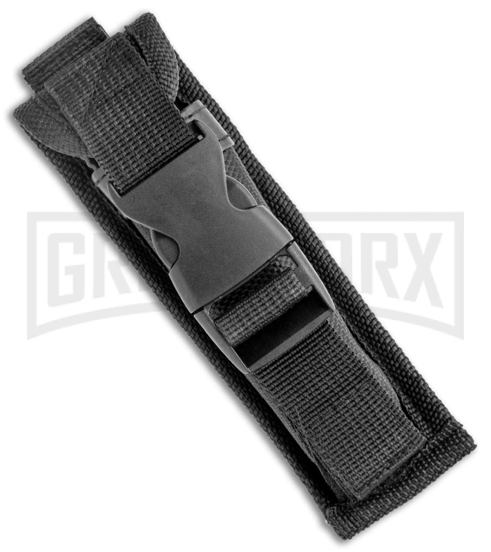 Rumble Black D/A OTF Automatic Knife Tanto Steel Wolf - Two Tone Plain - Image 4
