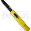 AKC 077 Concord Yellow OTF Automatic Knife - Black Plain