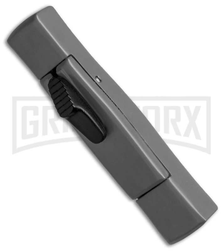 AKC Minion Concord Gray OTF Automatic Knife - Satin Plain - Image 2
