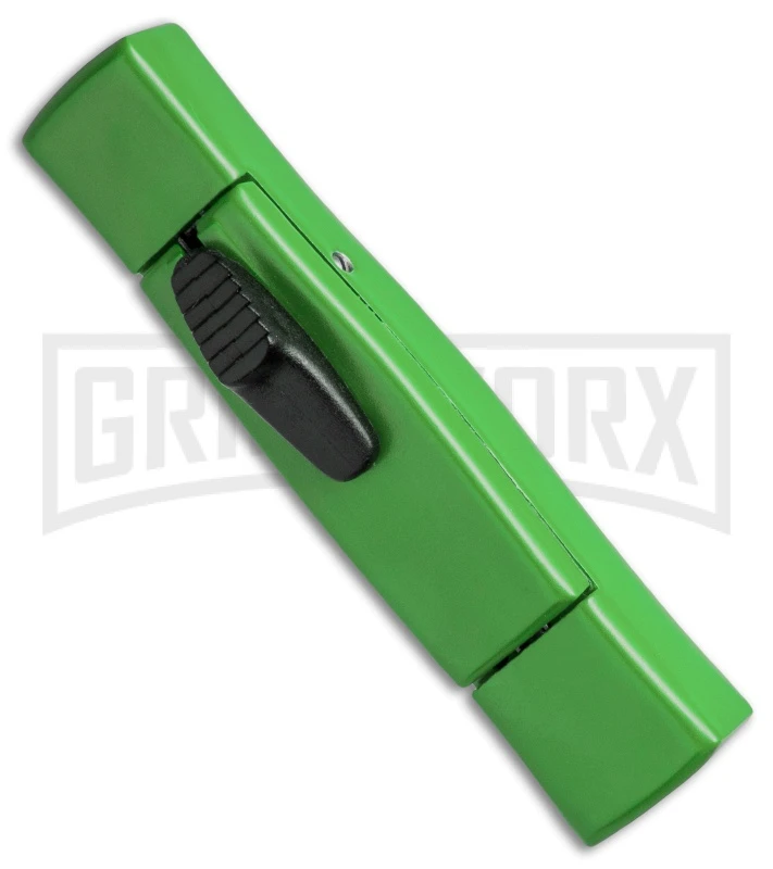 AKC Minion Concord Green OTF Automatic Knife - Satin Plain - Image 2