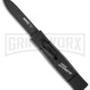 AKC Minion Concord OTF Automatic Knife - Dagger Black Plain