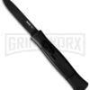 AKC 077 Concord Black OTF Automatic Knife - Black Plain