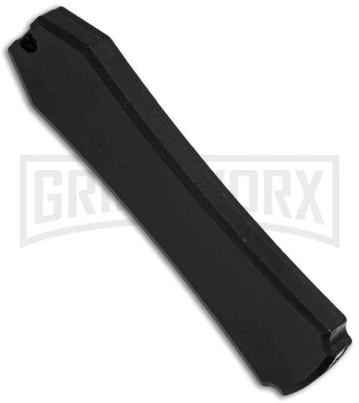 Coffin Blaster Tactical Black DA/OTF Automatic Knife - Black Plain - Image 2