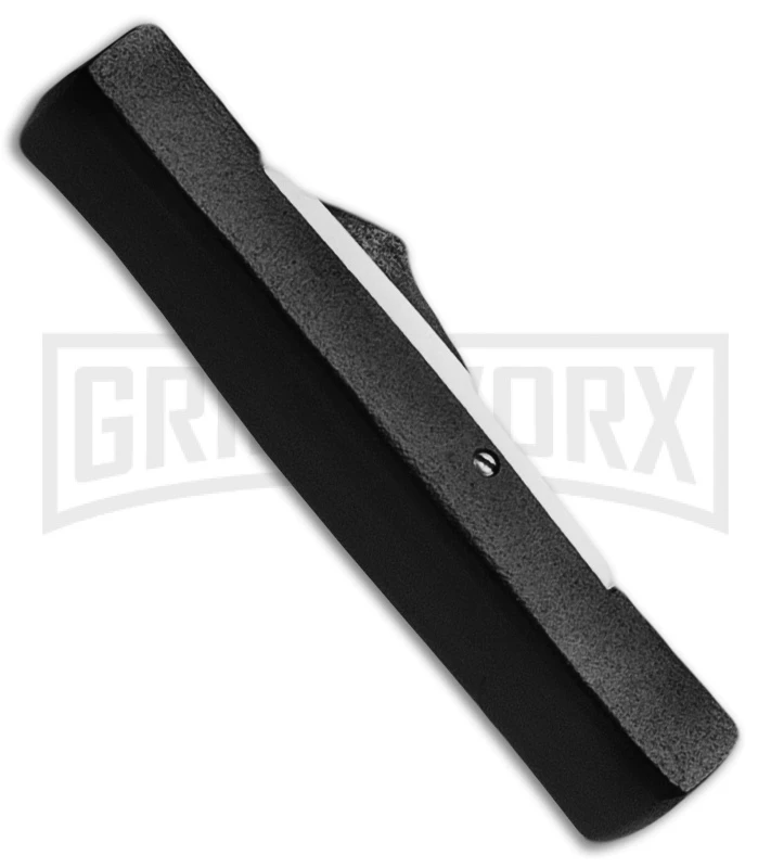 AKC Minion Concord Black/White OTF Automatic Knife - Dagger Black - Image 2