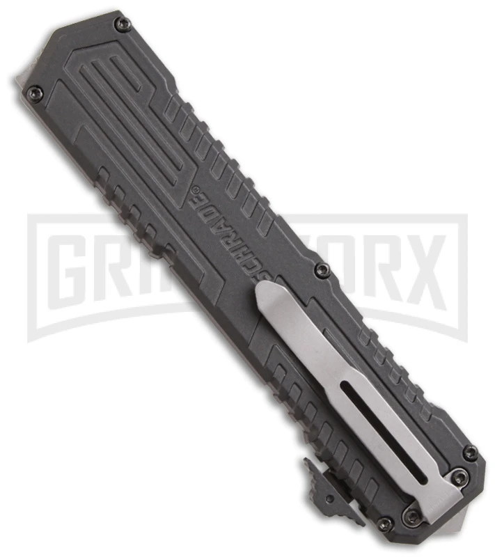 Schrade Viper SCHOTF3 OTF Assisted Opening Knife - Bead Blast Plain - Image 2