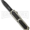 Titan Tan D/A OTF Automatic Knife - Dagger Black